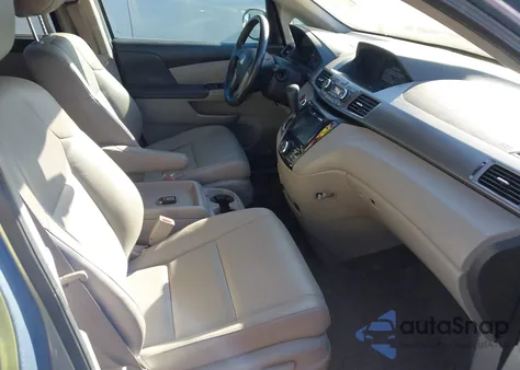 2014 Honda Odyssey Ex-L из США, поврежденный, VIN 5FNRL5H61EB111198